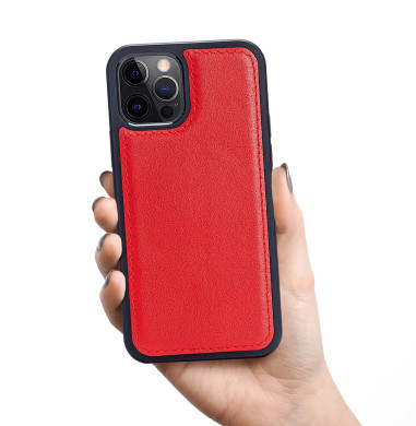 Leather Case for iPhone 12 Pro Max with MagSafe