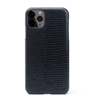 Coque iPhone 11 Cuir Façon Lézard