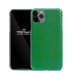 Coque iPhone 11 Pro Max Cuir Façon Lézard