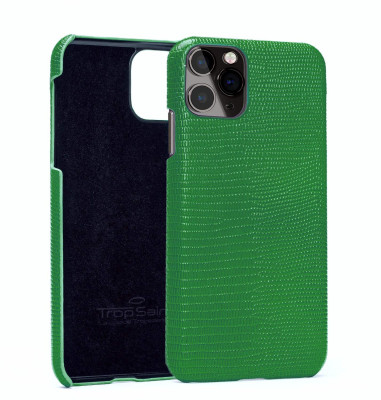 iPhone 11 Pro Max Leather Case Lizzard Pattern