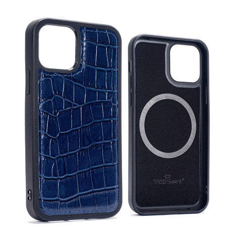 Coque iPhone 12 / 12 Pro Cuir Façon Crocodile
