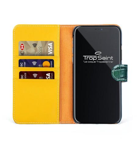 Etui Crocodile iPhone X / XS