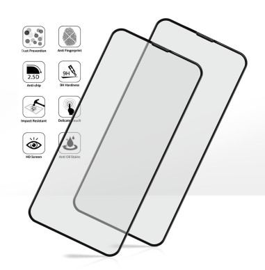 Tempered Glass for iPhone - Clear Anti-Scratch...