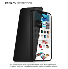 Privacy Tempered Glass for iPhone - Anti Spy - [2 pieces] 2