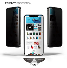 Privacy Tempered Glass for iPhone - Anti Spy - [2 pieces]