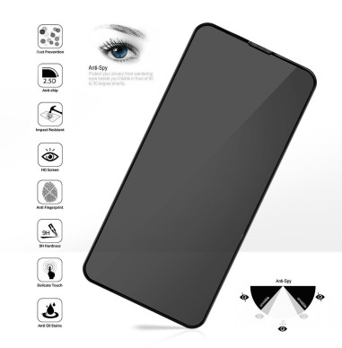 Privacy Tempered Glass for iPhone - Anti Spy -...