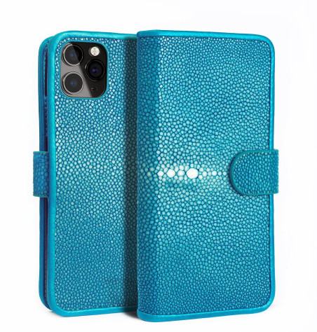 Etui Galuchat iPhone 11 Pro Max