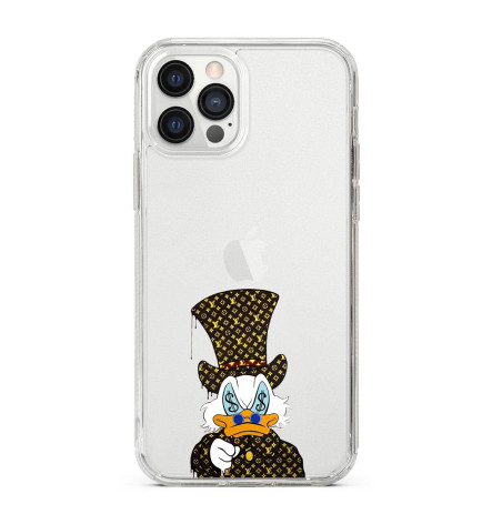Coque Personnalisée en Silicone Transparente iPhone - Picsou