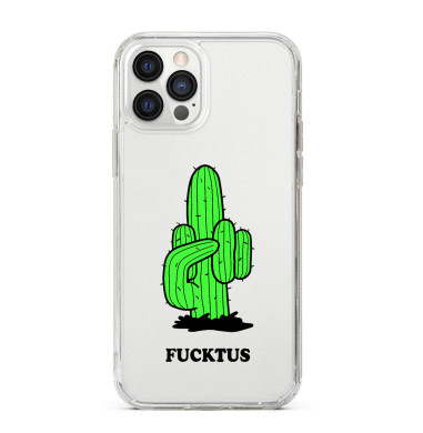 Coque Personnalisée en Silicone Transparente pour iPhone | Fucktus