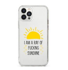 Coque Personnalisée Silicone Transparente iPhone | Ray of Sunshine