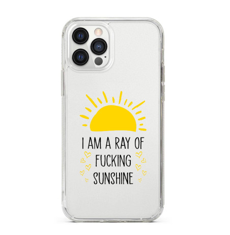 Coque Personnalisée Silicone Transparente iPhone | Ray of Sunshine