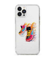 Personalised Clear Silicone Case for iPhone | Air Jordan