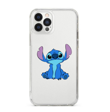 Coque Personnalisée en Silicone Transparente pour iPhone|Stitch