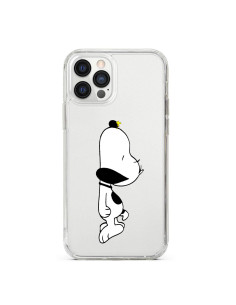 Coque Personnalisée en Silicone Transparente iPhone | Snoopy
