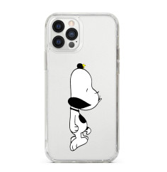 Clear Silicone Case for iPhone Snoopy