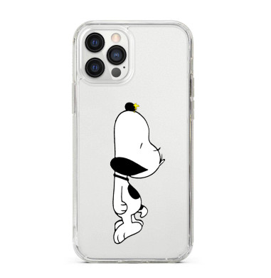 Clear Silicone Case for iPhone Snoopy
