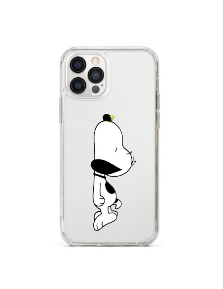 Coque Personnalisée en Silicone Transparente iPhone | Snoopy