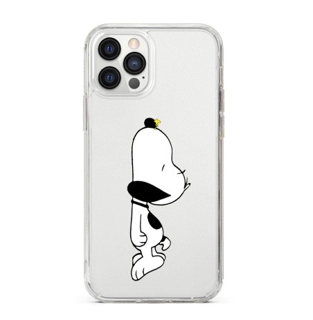 Clear Silicone Case for iPhone Snoopy