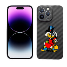 Coque fibre de carbone iPhone MagSafe - Picsou | Trop Saint