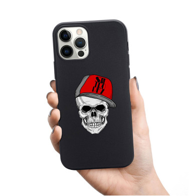 Personalised Black Silicone Case for iPhone -...