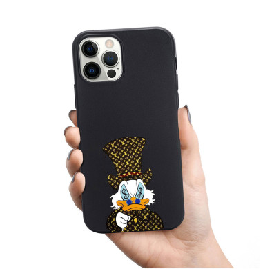 Coque Personnalisée en Silicone Noire pour...