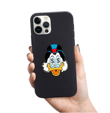 Personalised Black Silicone Case for iPhone -...