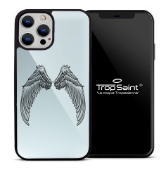 Coque Personnalisée Miroir iPhone Ailes d'Anges|Trop Saint