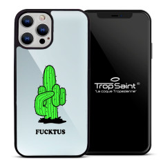 Coque Personnalisée Miroir iPhone Cactus Fucktus|Trop Saint