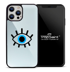 Coque Personnalisée Miroir iPhone Evil Eye |Trop Saint