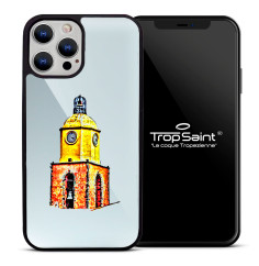 Coque Personnalisée Miroir iPhone Clocher de Saint Tropez|Trop Saint
