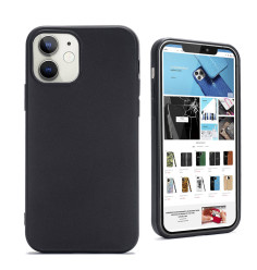 Black Silicone Case for iPhone - For iPhone 15 14 13 12 Pro Max 2