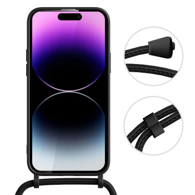 Customizable iPhone Silicone Crossbody Case...