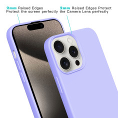 Coque Personnalisable avec Anneaux pour iPhone - Violette | Trop Saint 2