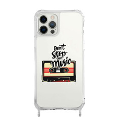 Customized Case with Rings for iPhone Dont Stop The Music For iPhone 15 14 13 12 Pro Max