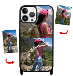 Coque avec Anneaux Personnalisable pour iPhone Ajoutez Votre Photo ou Design iPhone 15 2