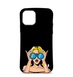 Personalised Case For iPhone 16 15 14 Pro Max - Girl watching Saint Tropez 2