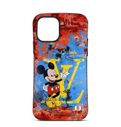 Coque Personalisée pour iPhone 15 16 pro Max Mickey mouse louis vuitton 2