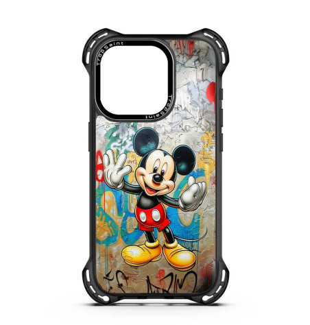 Personalised Case for iPhone 15 16 pro Max Mickey Mouse Louis Vuitton