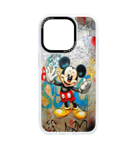 Personalised Case for iPhone 15 16 pro Max Mickey Mouse Louis Vuitton