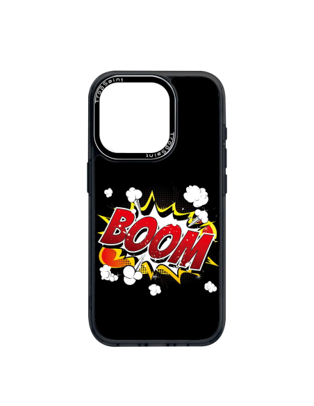 Coque Personalisée pour iPhone 15 16 Pro Max boom