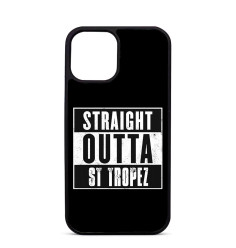 Personalised Case For iPhone 15 14 13 12 Pro Max straight outta saint tropez