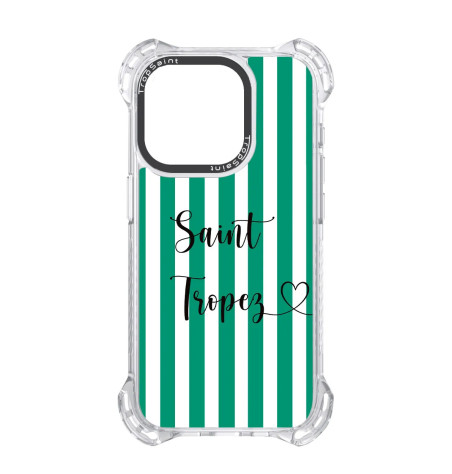 Coque Trop Saint Imprimée pour iPhone 15 14 13 12 Pro Max Saint Tropez jacquemus