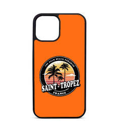 Coque Personalisée pour iPhone 14 15 16 Pro Max Saint Tropez France