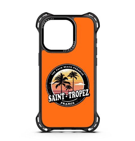 Coque Trop Saint Imprimée pour iPhone 15 14 13 12 Pro Max Saint Tropez jacquemus