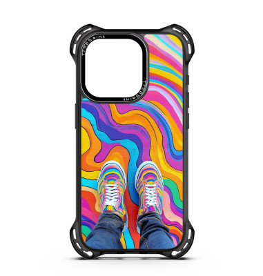 Back Cover Trop Saint for iPhone 14 15 16 Pro Max Colourfull Vans