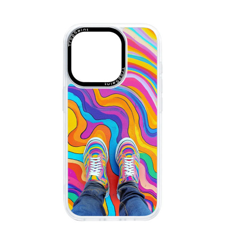 Back Cover Trop Saint for iPhone 14 15 16 Pro Max Colourfull Vans
