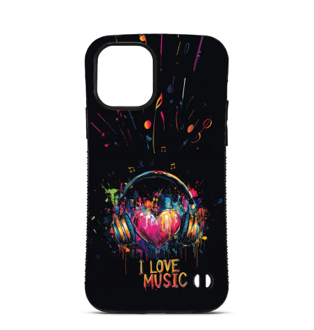 Custom case Trop Saint for iPhone 14 15 16 Pro Max I love Music