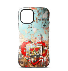 Custom Case Trop Saint for iPhone 14 15 16 Pro Max Heart Love 2