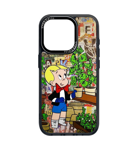 Coque Trop Saint Imprimée pour iPhone 14 15 16 Pro Max Richie Rich Coque Trop Saint Imprimée pour iPhone 14 15 16 Pro Max Richie Rich