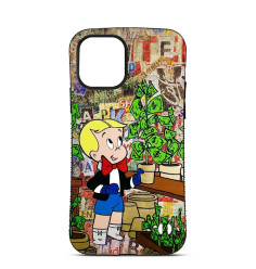 Coque Trop Saint Imprimée pour iPhone 14 15 16 Pro Max Richie Rich 2